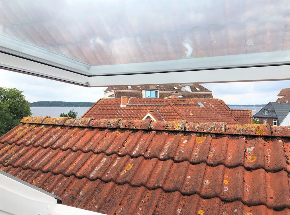 Blick aus dem Dachfenster Richtung Schilksee